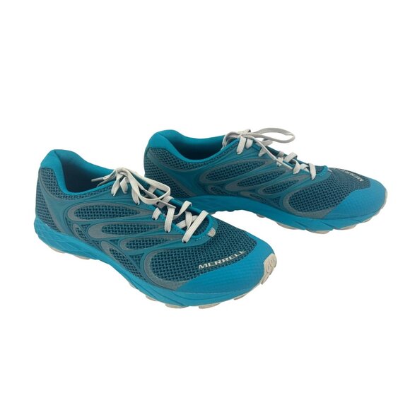 Merrell Mix Master 3 Trail Running Shoes Womens Size 8 Teal Blue Green Hiking - Picture 1 of 9